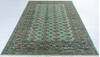 Bokhara Green Hand Knotted 62 X 811 Area Rug 700-148110 Thumb 1