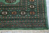 Bokhara Green Hand Knotted 62 X 811 Area Rug 700-148110 Thumb 3