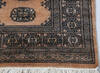 Bokhara Beige Runner Hand Knotted 27 X 140  Area Rug 700-148113 Thumb 3