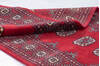 Bokhara Red Runner Hand Knotted 27 X 120 Area Rug 700-148114 Thumb 4
