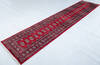 Bokhara Red Runner Hand Knotted 27 X 1111 Area Rug 700-148117 Thumb 2