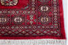 Bokhara Red Runner Hand Knotted 27 X 1111  Area Rug 700-148117 Thumb 3