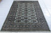 Bokhara Green Hand Knotted 48 X 610  Area Rug 700-148118 Thumb 1