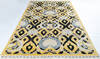 Chobi Yellow Hand Knotted 66 X 911  Area Rug 700-148120 Thumb 1