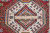 Kazak Red Runner Hand Knotted 26 X 100  Area Rug 700-148124 Thumb 6