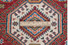 Kazak Red Runner Hand Knotted 26 X 100  Area Rug 700-148124 Thumb 7