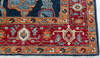 Chobi Blue Hand Knotted 61 X 810 Area Rug 700-148127 Thumb 3