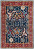 Chobi Blue Hand Knotted 61 X 810  Area Rug 700-148127 Thumb 0