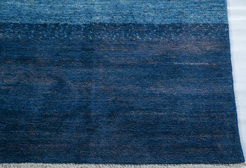 Gabbeh Blue Hand Knotted 67 X 97 Area Rug 700-148130 Image 3
