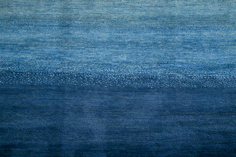 Gabbeh Blue Hand Knotted 58 X 75 Area Rug 700-148131 Image 4