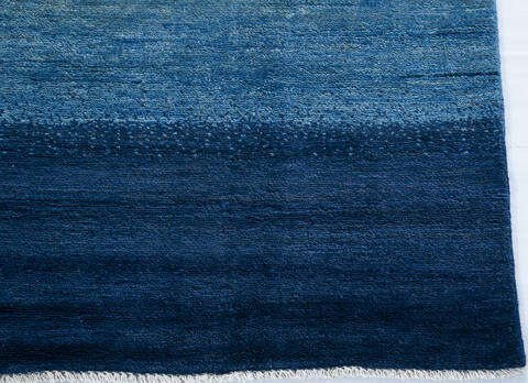 Gabbeh Blue Hand Knotted 51 X 66 Area Rug 700-148132 Image 3
