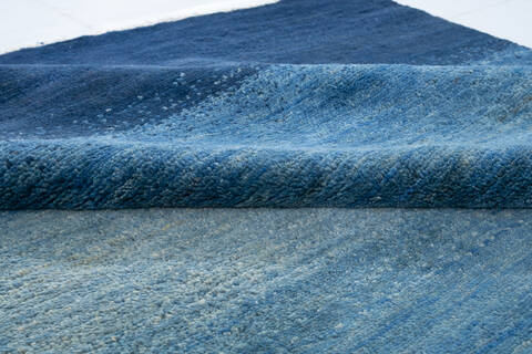 Gabbeh Blue Hand Knotted 51 X 66 Area Rug 700-148132 Image 4