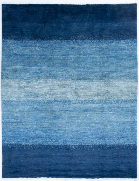 Gabbeh Blue Hand Knotted 51 X 66 Area Rug 700-148132 Image 0