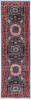 Chobi Black Runner Hand Knotted 210 X 99 Area Rug 700-148133 Thumb 0