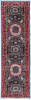 Chobi Black Runner Hand Knotted 210 X 99  Area Rug 700-148133 Thumb 0