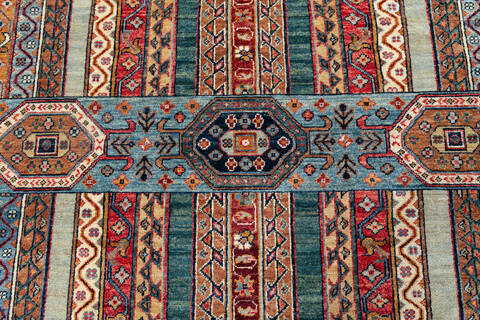 Chobi Multicolor Hand Knotted 60 X 90 Area Rug 700-148134 Image 3