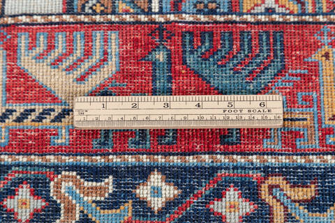 Chobi Multicolor Hand Knotted 60 X 90 Area Rug 700-148134 Image 7