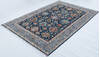 Chobi Blue Hand Knotted 62 X 90 Area Rug 700-148136 Thumb 2