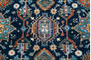Chobi Blue Hand Knotted 62 X 90 Area Rug 700-148136 Thumb 3
