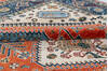 Chobi Orange Hand Knotted 83 X 100 Area Rug 700-148138 Thumb 7