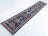 Chobi Blue Runner Hand Knotted 27 X 149  Area Rug 700-148139 Thumb 2