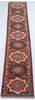 Chobi Red Runner Hand Knotted 28 X 1410  Area Rug 700-148140 Thumb 1