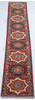 Chobi Red Runner Hand Knotted 28 X 1410 Area Rug 700-148140 Thumb 1