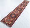 Chobi Red Runner Hand Knotted 28 X 1410 Area Rug 700-148140 Thumb 2