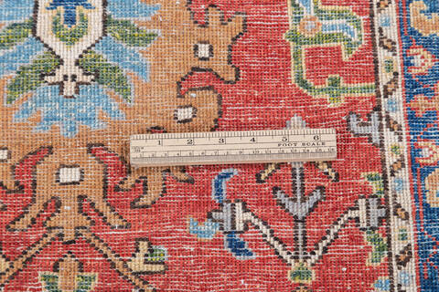 Chobi Red Runner Hand Knotted 28 X 160 Area Rug 700-148141 Image 6
