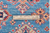 Kazak Light Blue Hand Knotted 510 X 80  Area Rug 700-148147 Thumb 6