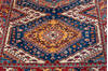 Kazak Blue Hand Knotted 49 X 66 Area Rug 700-148148 Thumb 3