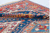 Kazak Blue Hand Knotted 49 X 66 Area Rug 700-148148 Thumb 6