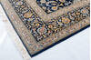 Kashan Blue Hand Knotted 80 X 120  Area Rug 700-148155 Thumb 6