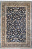 Kashan Blue Hand Knotted 80 X 120  Area Rug 700-148155 Thumb 0