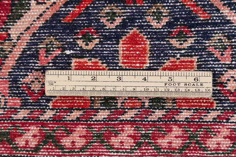 Bakhtiar Red Hand Knotted 74 X 100 Area Rug 700-148157 Image 7