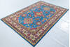 Kazak Light Blue Hand Knotted 67 X 96  Area Rug 700-148159 Thumb 2