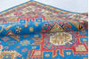 Kazak Light Blue Hand Knotted 67 X 96  Area Rug 700-148159 Thumb 5