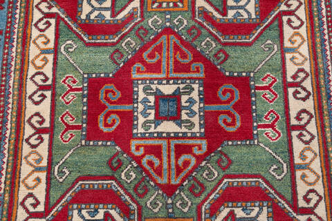 Kazak Red Hand Knotted 311 X 510 Area Rug 700-148164 Image 3