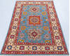 Kazak Light Blue Hand Knotted 40 X 62 Area Rug 700-148165 Thumb 1