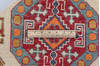 Kazak Beige Hand Knotted 40 X 63  Area Rug 700-148168 Thumb 6