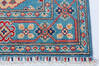 Kazak Light Blue Hand Knotted 310 X 65 Area Rug 700-148169 Thumb 4