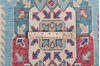 Kazak Light Blue Hand Knotted 310 X 65 Area Rug 700-148169 Thumb 6