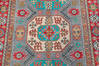 Kazak Grey Hand Knotted 40 X 510  Area Rug 700-148170 Thumb 3