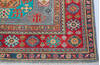 Kazak Grey Hand Knotted 40 X 510 Area Rug 700-148170 Thumb 4