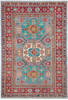 Kazak Grey Hand Knotted 40 X 510 Area Rug 700-148170 Thumb 0