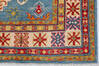 Kazak Light Blue Hand Knotted 41 X 58  Area Rug 700-148174 Thumb 4