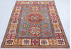 Kazak Grey Hand Knotted 40 X 58  Area Rug 700-148175 Thumb 1