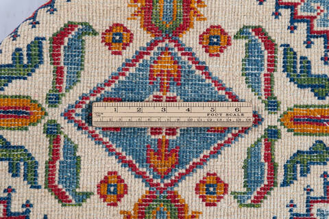 Kazak Blue Hand Knotted 40 X 61 Area Rug 700-148176 Image 6