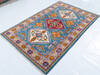 Kazak Blue Hand Knotted 40 X 61 Area Rug 700-148176 Thumb 2