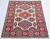 Kazak Beige Hand Knotted 29 X 42 Area Rug 700-148179 Thumb 1